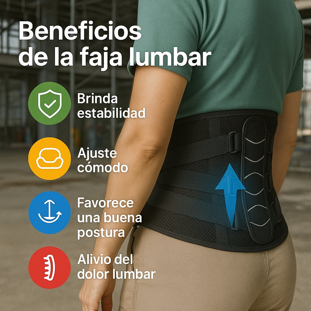 FajaSmart™ – Más soporte, más comodidad para tu zona lumbar 👌