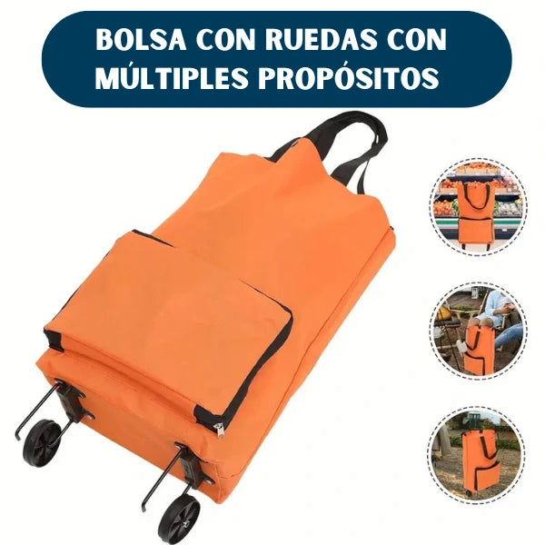 MarketBag® Bolsa de Mercado con Ruedas