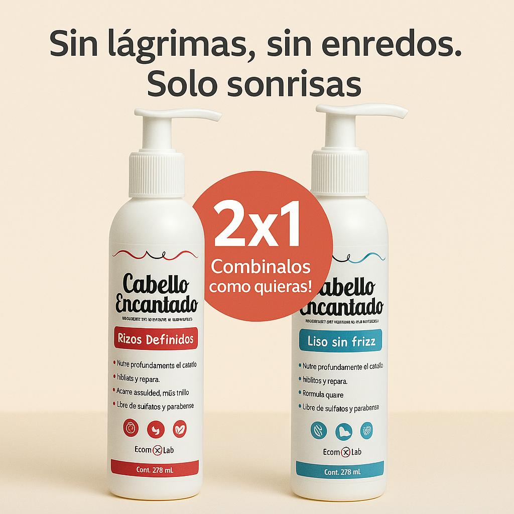 OFERTA 2X1 Tratamiento capilar infantil – Cabello Encantado®