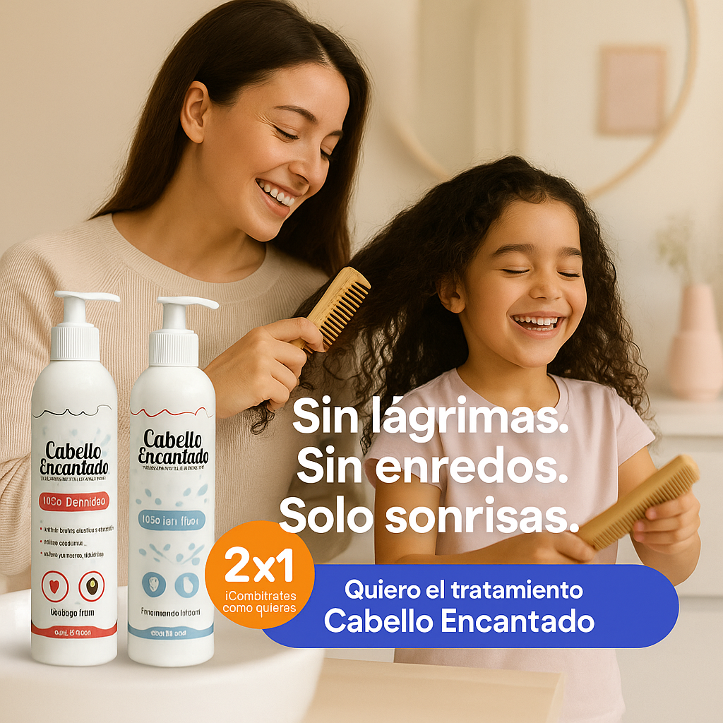 OFERTA 2X1 Tratamiento capilar infantil – Cabello Encantado®