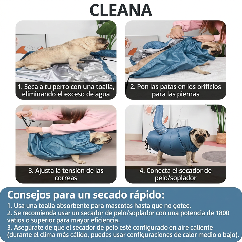 Valoras Go | Bolsa de Secado para Perros