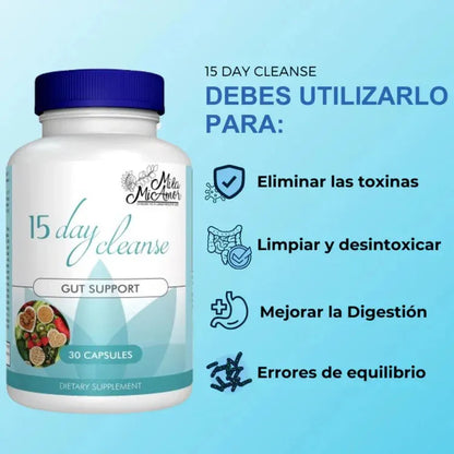 Clean15™ Limpieza Completa Estomacal en 15 días 💩💩